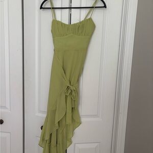 Billy J - Caliste Midi Dress in Lime